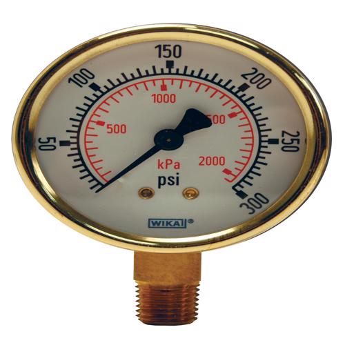 GBR200 Brass Standard Dry Gauge GBR200 Brass Standard Dry Gauge